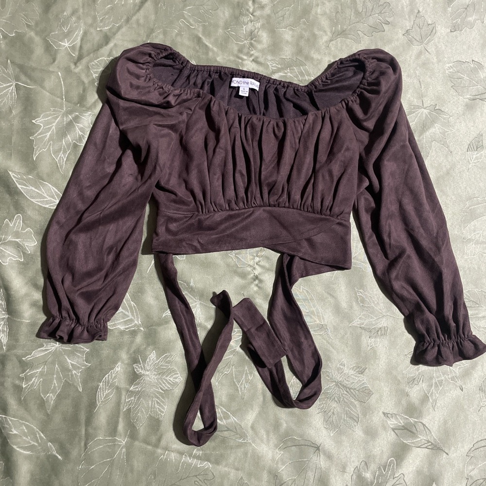 Beyond The Radar Top Size Large Brown